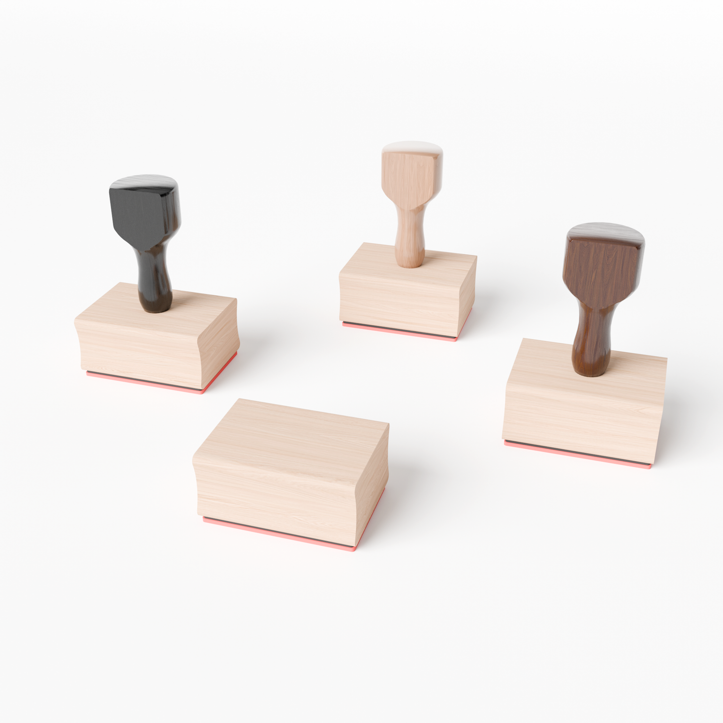 Wood Stamps | Short Rectangle