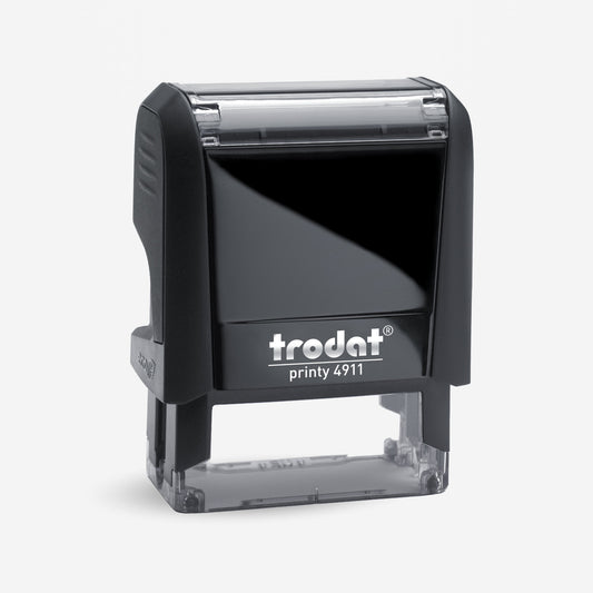 Trodat 4911 Self-Inking Stamp Impression: 1/2" x 1 1/2"