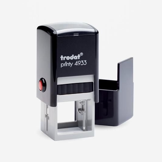 Trodat 4933 Self-Inking Stamp Impression: 1" x 1"