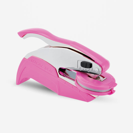 1.5" Round Pink Embosser