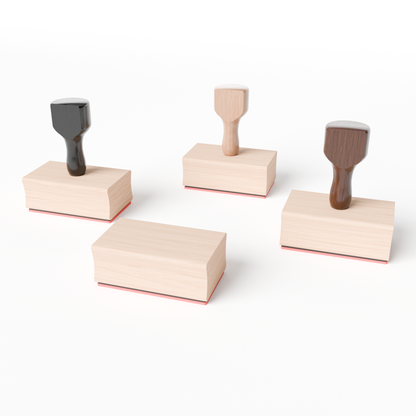 Wood Stamps | Medium Rectangle